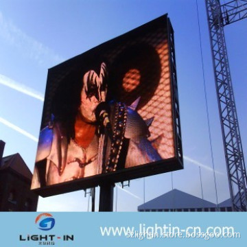 high brightness advertising digital wireless electronic ph20 price led screen display outdoor color
